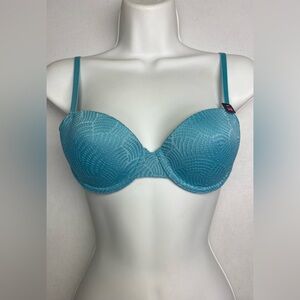 NWT LS BLU Remix Lightly Lined Underwire, 34B *P1094